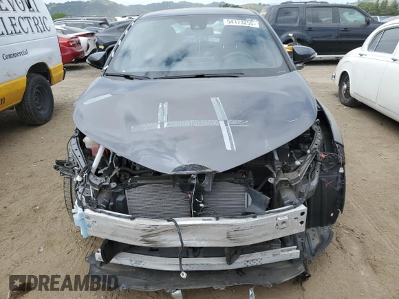 2018 Toyota C-HR XLE with VIN NMTKHMBX0JR042667, listed as a Copart auction lot 54173255 with 50,395 mi miles and Salvage Title. Bid and sale history available at carsss.com. Image 5.