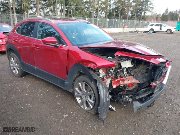 2022 Mazda CX-30 2.5 S Carbon Edition with VIN 3MVDMBCL1NM430582, listed as a IAAI auction lot 41825117 with 74,181 mi miles. Bid and sale history available at carsss.com. Image 1.