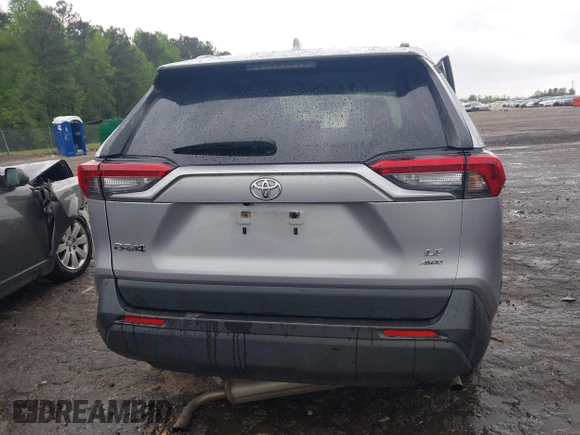 2019 Toyota RAV4 LE with VIN JTMG1RFV6KD508259, listed as a IAAI auction lot 41984772 with 101,606 mi miles. Bid and sale history available at carsss.com. Image 16.