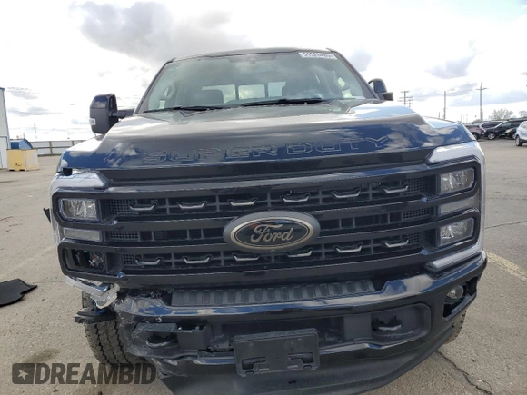2024 Ford F-350 XL with VIN 1FT8W3BM6REF70748, listed as a Copart auction lot 51520485 with 6,862 mi miles and Salvage title. Bid and sale history available at DreamBid. Image 5.