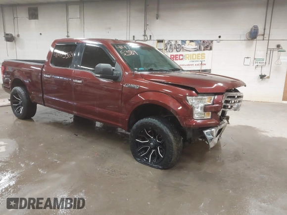 2017 Ford F-150 XL with VIN 1FTFW1EF0HFA15361, listed as a IAAI auction lot 41475384 with 94,736 mi miles and . Bid and sale history available at DreamBid. Image 1.