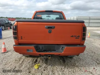 2005 Dodge Ram 1500 SLT with VIN 1D7HU16D65J626490, listed as a Copart auction lot 48434845 with 164,201 mi miles and Non Repairable. Bid and sale history available at carsss.com. Image 6.