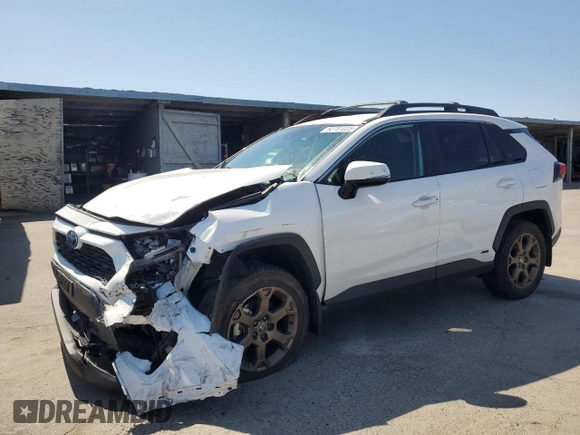2023 Toyota RAV4 Hybrid XLE z VIN 2T3UWRFV2PW175962, wystawiony jako Copart lot #62761025 z przebiegiem 9 944 mil mil oraz Szkoda całkowita • Salvage title. Historia ofert i sprzedaży dostępna na DreamBid. Obrazek 1.