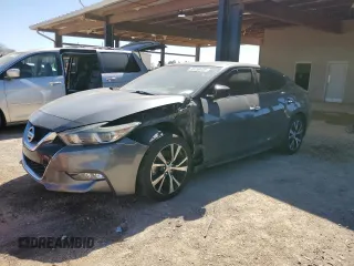 2017 Nissan Maxima SV with VIN 1N4AA6AP3HC453478, listed as a Copart auction lot 48258935 with 74,342 mi miles and Salvage Title. Bid and sale history available at carsss.com. Image 1.
