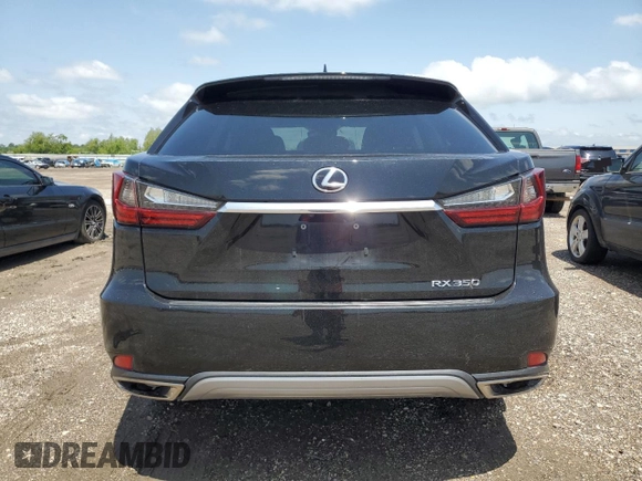 2021 Lexus RX 350 with VIN 2T2HZMAA1MC188316, listed as a Copart auction lot 56005935 with 64,537 mi miles and Salvage title. Bid and sale history available at DreamBid. Image 6.