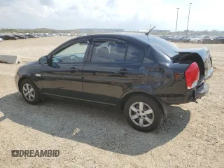 2007 Hyundai Accent GL with VIN KMHCN45C47U112467, listed as a Copart auction lot 64605364 with 236,196 mi miles and Salvage title. Bid and sale history available at DreamBid. Image 2.
