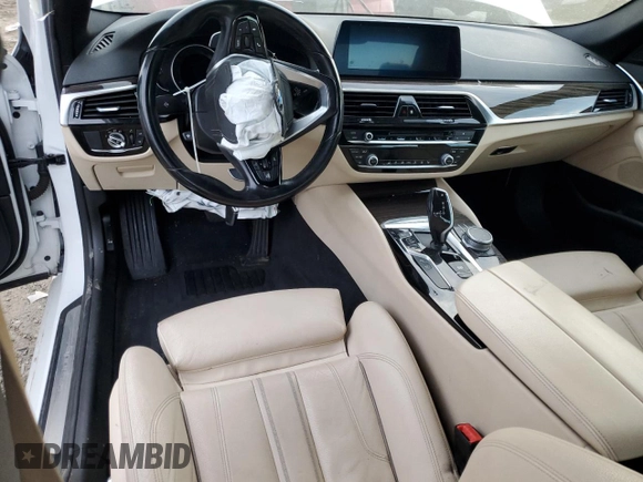 2019 BMW 5 Series 530i with VIN WBAJA5C52KBX87642, listed as a Copart auction lot 42022795 with Not Provided miles and Salvage Title. Bid and sale history available at DreamBid. Image 8.