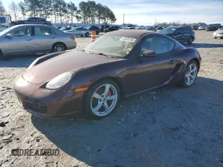 2007 Porsche Cayman S with VIN WP0AB29887U782067, listed as a Copart auction lot 42825195 with 96,883 mi miles and Clean Title. Bid and sale history available at DreamBid. Image 1.