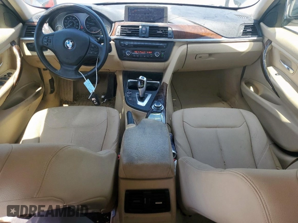2013 BMW 3 Series 328i with VIN WBA3A5C5XDJ461038, listed as a Copart auction lot 52500435 with 108,836 mi miles and Salvage Title. Bid and sale history available at carsss.com. Image 8.