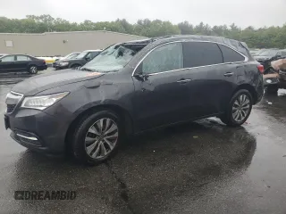 2015 Acura MDX Technology with VIN 5FRYD4H46FB022986, listed as a Copart auction lot 57975285 with 92,571 mi miles and Non repairable. Bid and sale history available at DreamBid. Image 1.