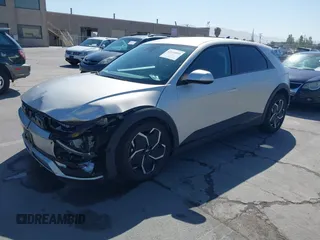 2023 Hyundai Ioniq 5 SEL with VIN KM8KNDAF6PU198425, listed as a IAAI auction lot 42316810 with 20,263 mi miles and . Bid and sale history available at DreamBid. Image 19.