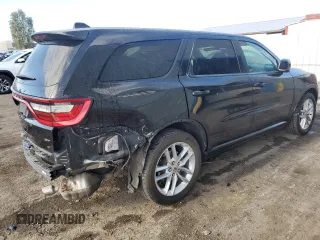 2022 Dodge Durango GT Plus with VIN 1C4RDHDG7NC182268, listed as a Copart auction lot 85221824 with 72,963 mi miles and Clean Title. Bid and sale history available at DreamBid. Image 3.