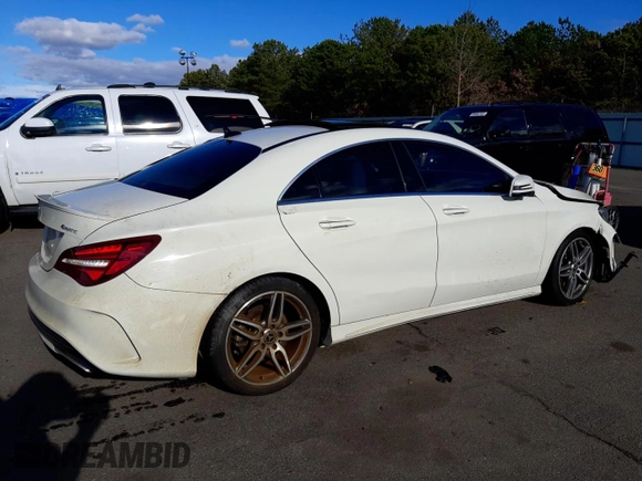 2018 Mercedes-Benz CLA with VIN WDDSJ4GB8JN612073, listed as a Copart auction lot 68085102 with 0 mi miles. Bid and sale history available at carsss.com. Image 3.