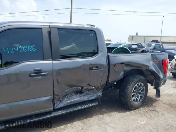 2021 Ford F-150 XL with VIN 1FTEW1EP6MFA07747, listed as a IAAI auction lot 42426426 with 73,586 mi miles and . Bid and sale history available at DreamBid. Image 6.