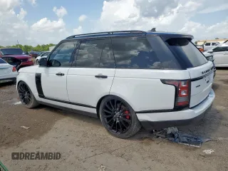 2016 Land Rover Range Rover HSE with VIN SALGS2KF0GA259817, listed as a Copart auction lot 61470455 with 56,177 mi miles and Clean title. Bid and sale history available at DreamBid. Image 2.