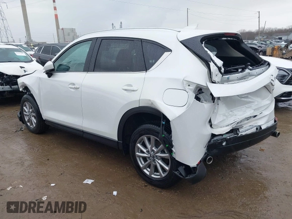 2023 Mazda CX-5 2.5 S Select Package with VIN JM3KFBBM0P0222039, listed as a IAAI auction lot 41197318 with 9,287 mi miles. Bid and sale history available at carsss.com. Image 3.