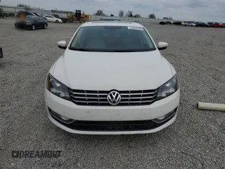 2014 Volkswagen Passat TDI SEL Premium with VIN 1VWCN7A30EC074358, listed as a Copart auction lot 51810105 with 120,430 mi miles and Salvage Title. Bid and sale history available at carsss.com. Image 5.