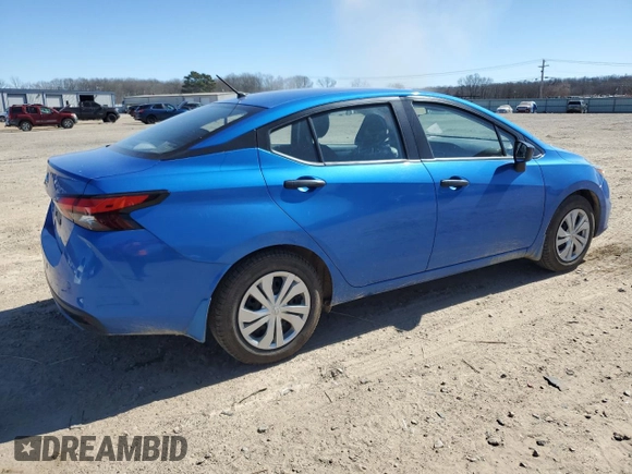 2021 Nissan Versa S with VIN 3N1CN8DV0ML907362, listed as a Copart auction lot 46853095 with 51,868 mi miles and Salvage Title. Bid and sale history available at carsss.com. Image 3.