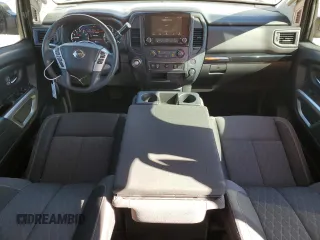 2022 Nissan Titan SV with VIN 1N6AA1EE7NN104391, listed as a Copart auction lot 87625165 with 51,341 mi miles and Salvage title. Bid and sale history available at DreamBid. Image 8.