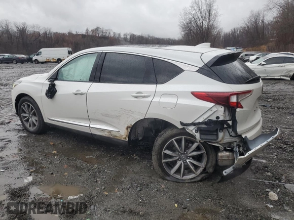 2023 Acura RDX w/Technology Package with VIN 5J8TC2H56PL004094, listed as a Copart auction lot 84284554 with 41,386 mi miles and Salvage Title. Bid and sale history available at carsss.com. Image 2.