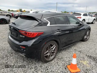 2018 Infiniti QX30 ESSENTIAL with VIN SJKCH5CP7JA003028, listed as a Copart auction lot 74607514 with 0 mi miles and Non Repairable. Bid and sale history available at carsss.com. Image 3.
