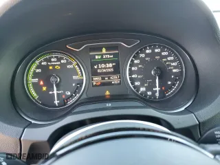 2016 Audi A3 e-tron Premium Plus with VIN WAUTPBFF5GA110902, listed as a Copart auction lot 41727075 with 39,955 mi miles and Salvage Title. Bid and sale history available at carsss.com. Image 9.