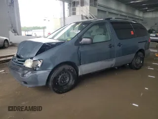 2002 Toyota Sienna LE с VIN 4T3ZF13C32U502047, выставлен на аукционе Copart как лот 56434265 с пробегом 263 491 миль миль и Списание • Salvage title. История ставок и продаж доступна на DreamBid. Изображение 1.