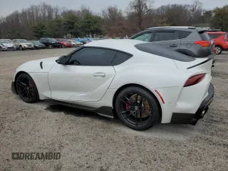 2022 Toyota Supra 3.0 z VIN WZ1DB0C00NW047378, wystawiony jako Copart lot #78797403 z przebiegiem 14 113 mil mil oraz . Historia ofert i sprzedaży dostępna na DreamBid. Obrazek 2.