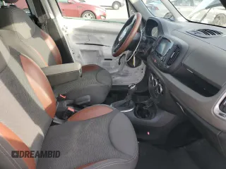 2014 FIAT 500L Trekking with VIN ZFBCFADH3EZ009542, listed as a Copart auction lot 45659025 with 46,370 mi miles and Salvage Title. Bid and sale history available at carsss.com. Image 7.