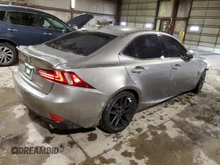 2015 Lexus IS 250 with VIN JTHBF1D24F5048491, listed as a Copart auction lot 45136665 with 129,221 mi miles and Salvage Title. Bid and sale history available at DreamBid. Image 3.