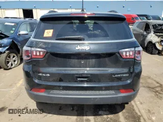 2022 Jeep Compass Limited with VIN 3C4NJDCB0NT101055, listed as a Copart auction lot 56143005 with Not provided miles and Salvage title. Bid and sale history available at DreamBid. Image 6.