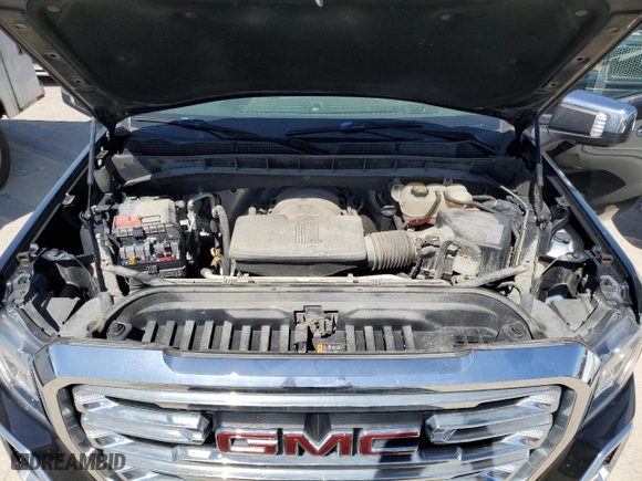 2019 GMC Sierra 1500 SLT with VIN 1GTU9DEL0KZ112829, listed as a Copart auction lot 76674524 with 91,747 mi miles and Salvage Title. Bid and sale history available at carsss.com. Image 11.