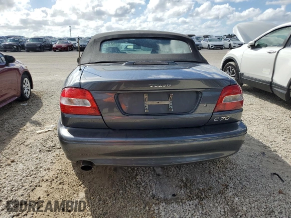 2004 Volvo C70 with VIN YV1NC63D14J041360, listed as a Copart auction lot 78735294 with 104,238 mi miles and Salvage Title. Bid and sale history available at carsss.com. Image 6.