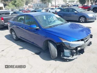 2022 Hyundai Elantra SE with VIN 5NPLL4AGXNH072602, listed as a IAAI auction lot 42555355 with 47,576 mi miles and . Bid and sale history available at DreamBid. Image 1.