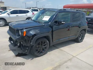 2017 Jeep Renegade Altitude with VIN ZACCJABB6HPG34806, listed as a IAAI auction lot 42414260 with 134,399 mi miles and . Bid and sale history available at DreamBid. Image 2.