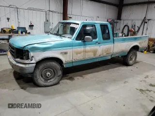 1995 Ford F-250 with VIN 1FTHX26HXSKB04767, listed as a Copart auction lot 85123124 with 302,017 mi miles and Clean Title. Bid and sale history available at carsss.com. Image 1.