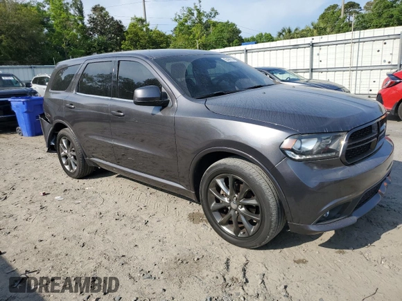 2016 Dodge Durango SXT with VIN 1C4RDHAGXGC361752, listed as a Copart auction lot 55430575 with 156,820 mi miles and Salvage title. Bid and sale history available at DreamBid. Image 4.