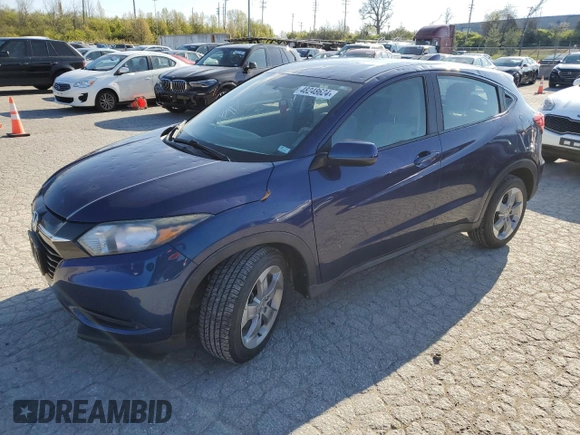 2017 Honda HR-V LX with VIN 3CZRU6H39HG703594, listed as a Copart auction lot 48248624 with 99,608 mi miles and Salvage Title. Bid and sale history available at DreamBid. Image 1.