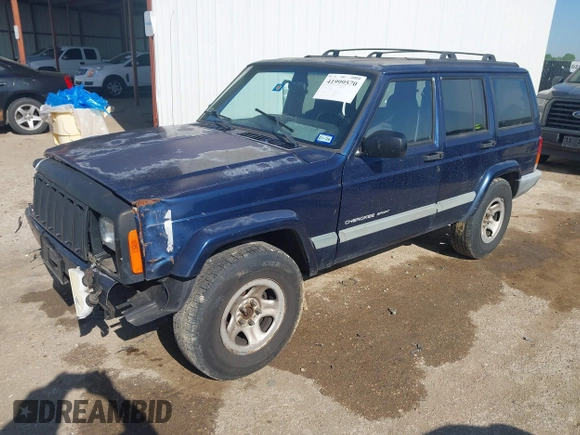 2001 Jeep Cherokee Sport with VIN 1J4FT48S01L522281, listed as a IAAI auction lot 41999570 with 261,698 mi miles and . Bid and sale history available at DreamBid. Image 17.