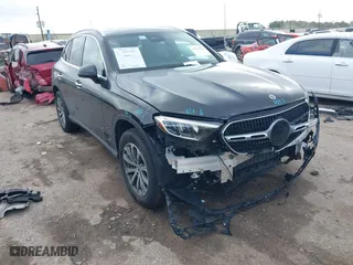 2024 Mercedes-Benz GLC with VIN W1NKM4GB9RF215634, listed as a IAAI auction lot 41092912 with 1,981 mi miles. Bid and sale history available at carsss.com. Image 1.