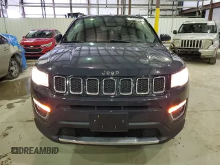 2018 Jeep Compass Limited with VIN 3C4NJDCB9JT499635, listed as a Copart auction lot 45642455 with 77,961 mi miles and Salvage Title. Bid and sale history available at DreamBid. Image 5.