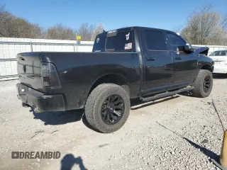 2018 Ram 1500 Big Horn with VIN 1C6RR7LT3JS164464, listed as a Copart auction lot 49273195 with 128,019 mi miles and Salvage Title. Bid and sale history available at carsss.com. Image 3.