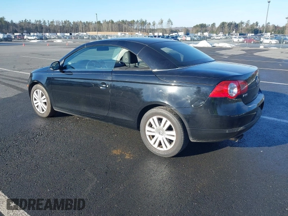 2007 Volkswagen Eos 2.0T with VIN WVWBA71F27V042278, listed as a IAAI auction lot 41768299 with 208,346 mi miles and . Bid and sale history available at DreamBid. Image 3.