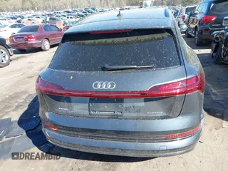 2021 Audi e-tron Premium with VIN WA1AAAGE5MB013159, listed as a IAAI auction lot 41875335 with 46,471 mi miles. Bid and sale history available at carsss.com. Image 15.
