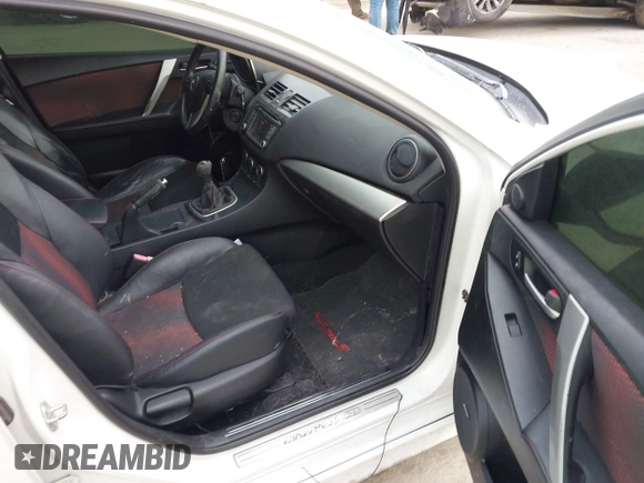 2013 Mazda 3 Mazdaspeed3 Touring with VIN JM1BL1L44D1831764, listed as a IAAI auction lot 41453705 with 109,506 mi miles and . Bid and sale history available at DreamBid. Image 5.