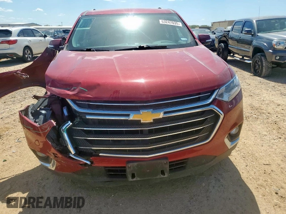 2020 Chevrolet Traverse LT Cloth with VIN 1GNERGKW6LJ289378, listed as a Copart auction lot 63247035 with 100,394 mi miles and Salvage title. Bid and sale history available at DreamBid. Image 5.