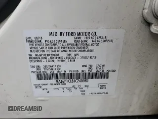 2018 Ford EcoSport SES z VIN MAJ6P1CL8JC240081, wystawiony jako Copart lot #83957294 z przebiegiem 39 193 mil mil oraz Szkoda całkowita • Salvage title. Historia ofert i sprzedaży dostępna na DreamBid. Obrazek 13.