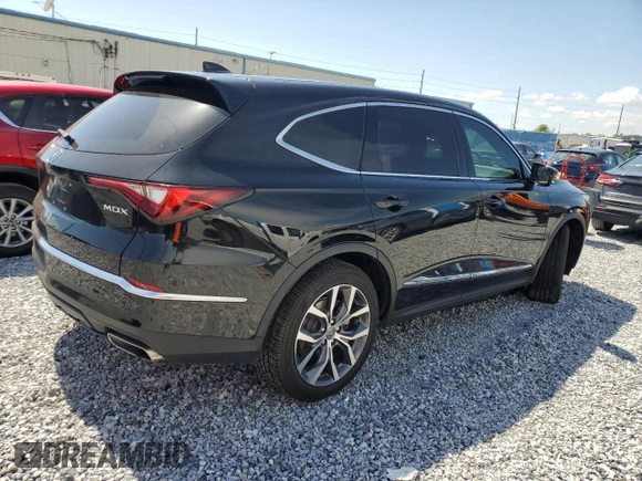 2022 Acura MDX Technology with VIN 5J8YD9H44NL009259, listed as a Copart auction lot 64273575 with 40,217 mi miles and Salvage title. Bid and sale history available at DreamBid. Image 3.