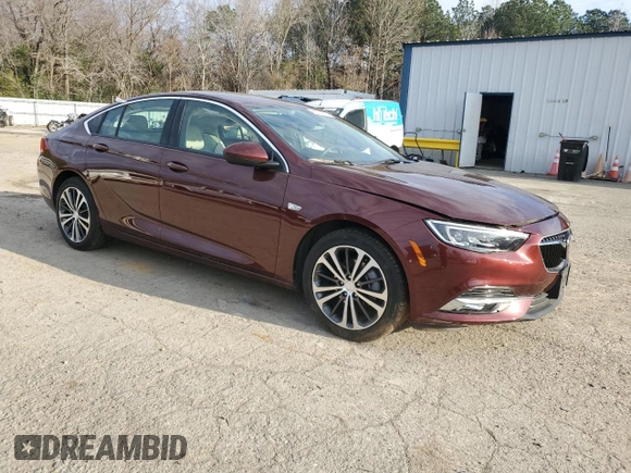 2019 Buick Regal Essence with VIN W04GP6SX1K1076292, listed as a Copart auction lot 86063524 with 16,396 mi miles and Salvage title. Bid and sale history available at DreamBid. Image 4.