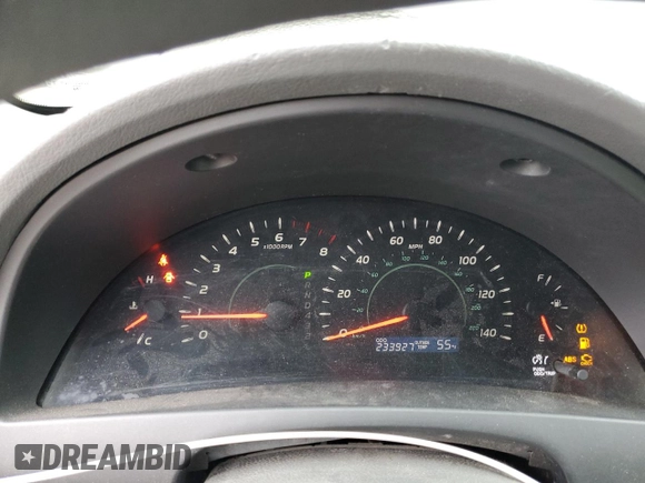 2008 Toyota Camry LE with VIN 4T4BE46K48R033714, listed as a Copart auction lot 42791335 with 233,927 mi miles and Salvage Title. Bid and sale history available at carsss.com. Image 9.